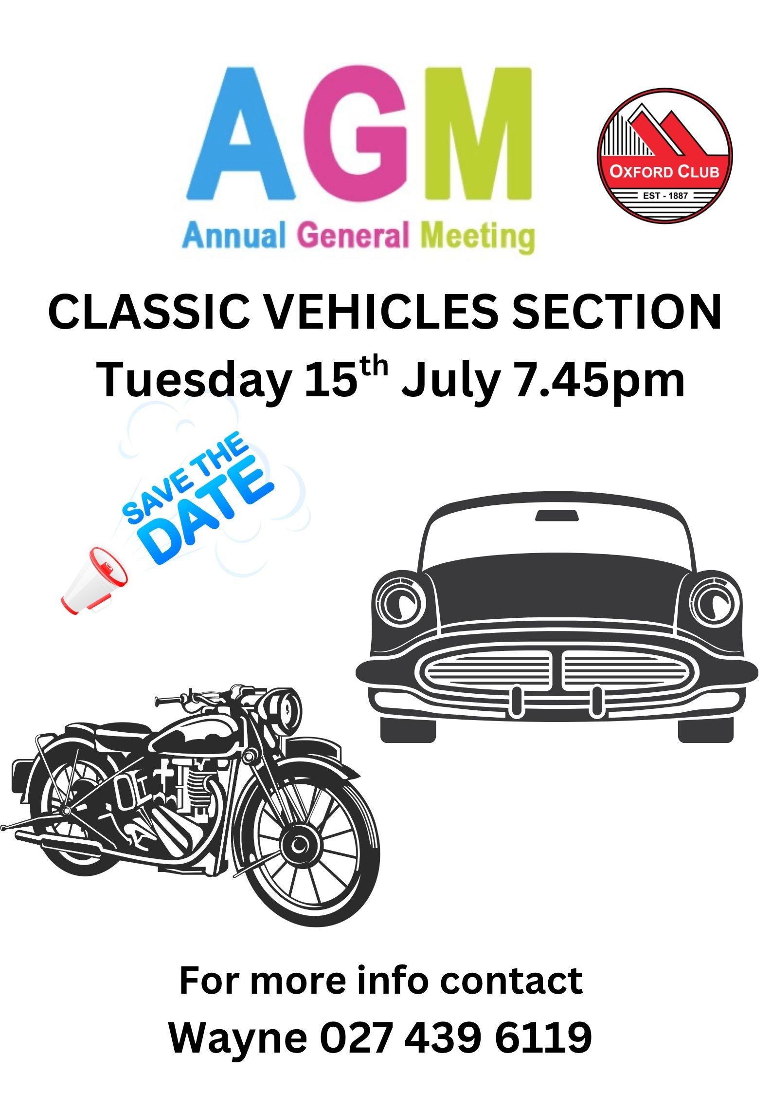 Calssic Vehicles Section AGM 25