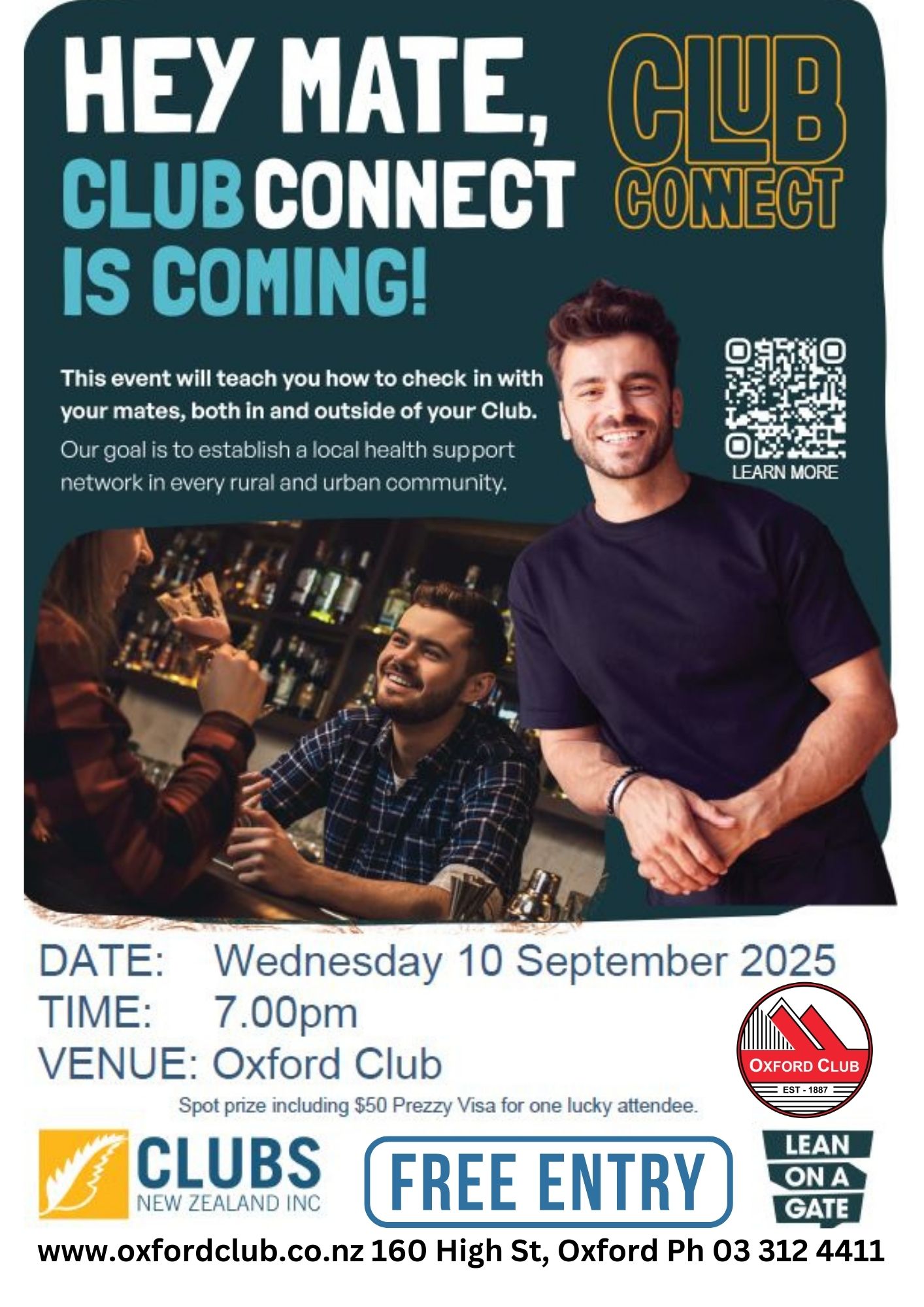 Club Connect 10th Sept OWMC