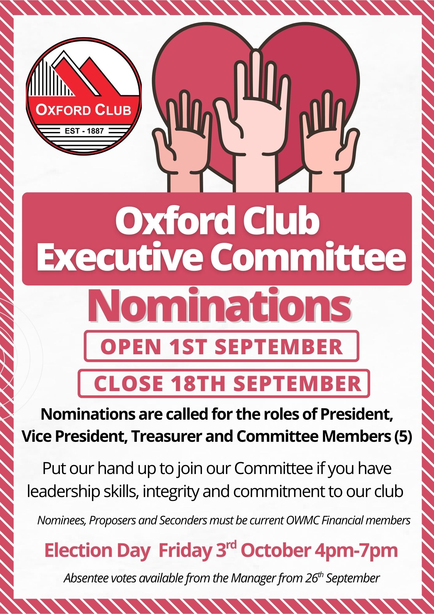Committee Nominations 2025