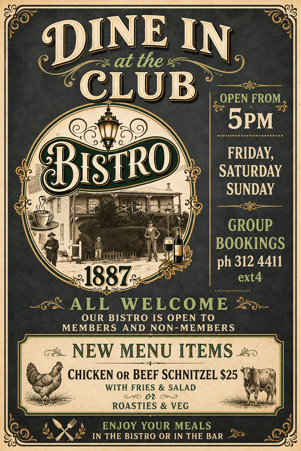 Dine in Bistro 1887 2