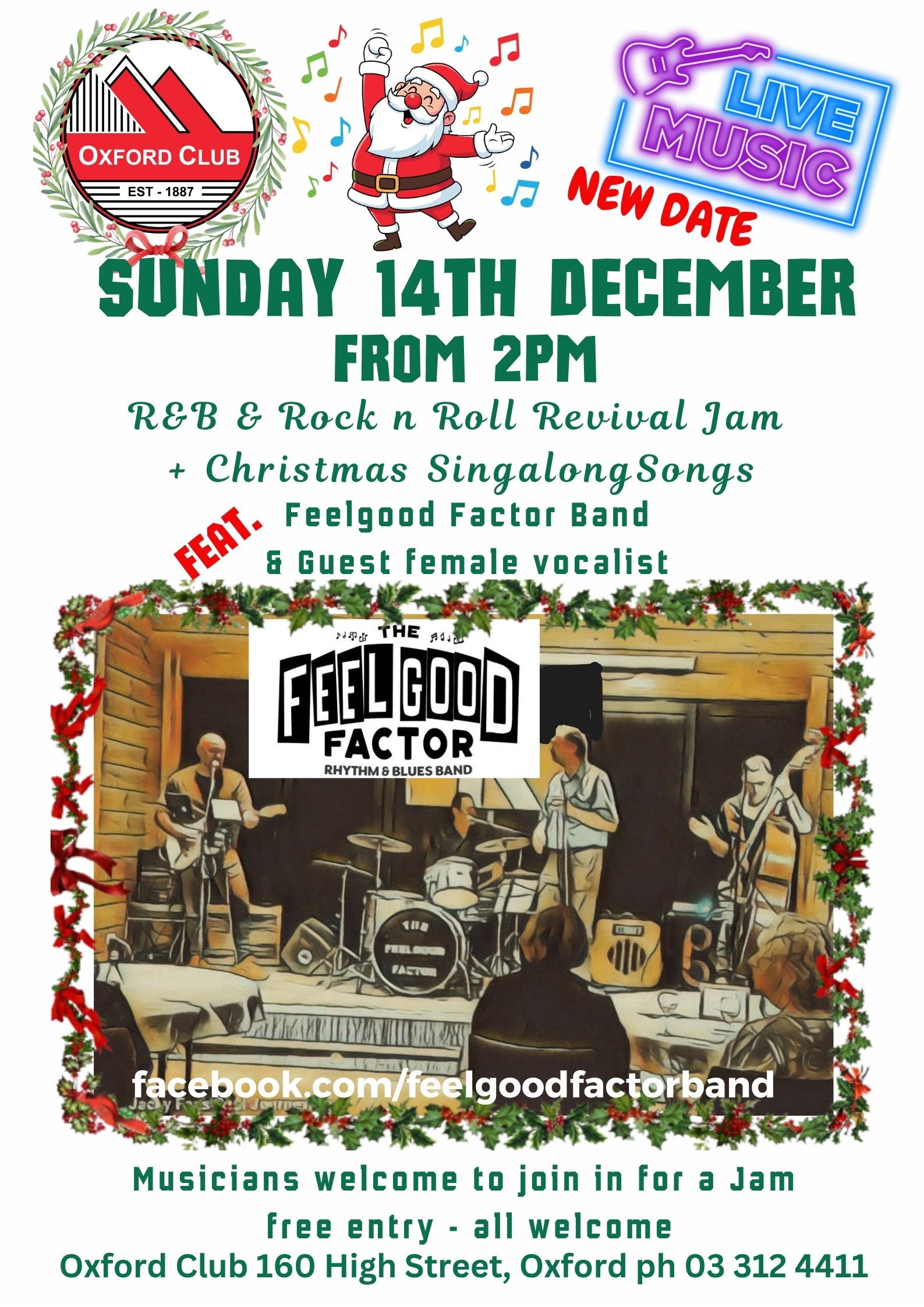 FGF Jam Sunday 14th December