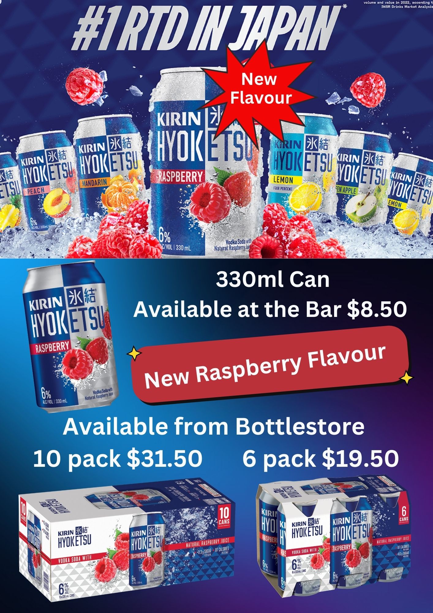 Kirin Raspberry New Flavour