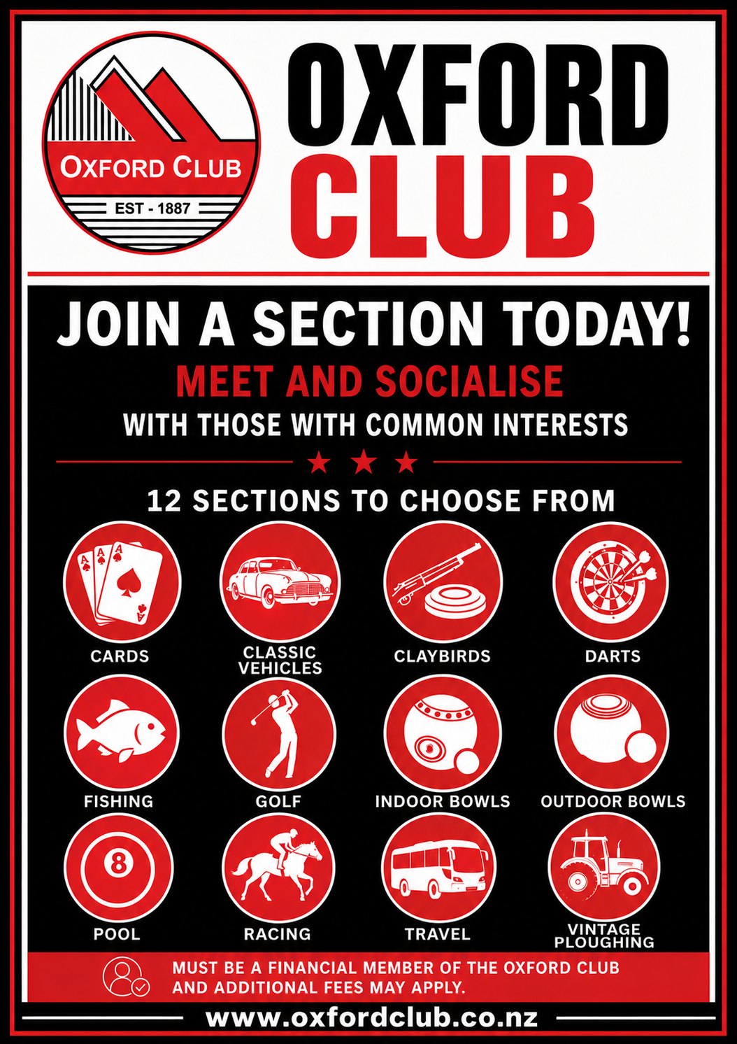 Oxford Club Sections