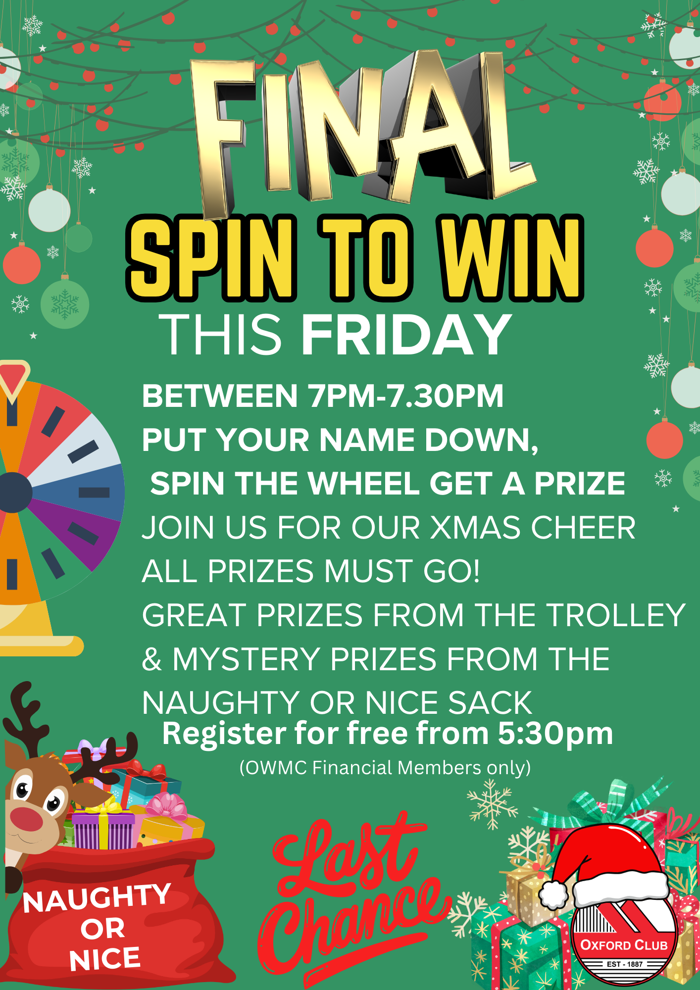 Spin to Win Facebook Post 1