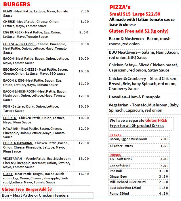 Takeaways menu pg 2